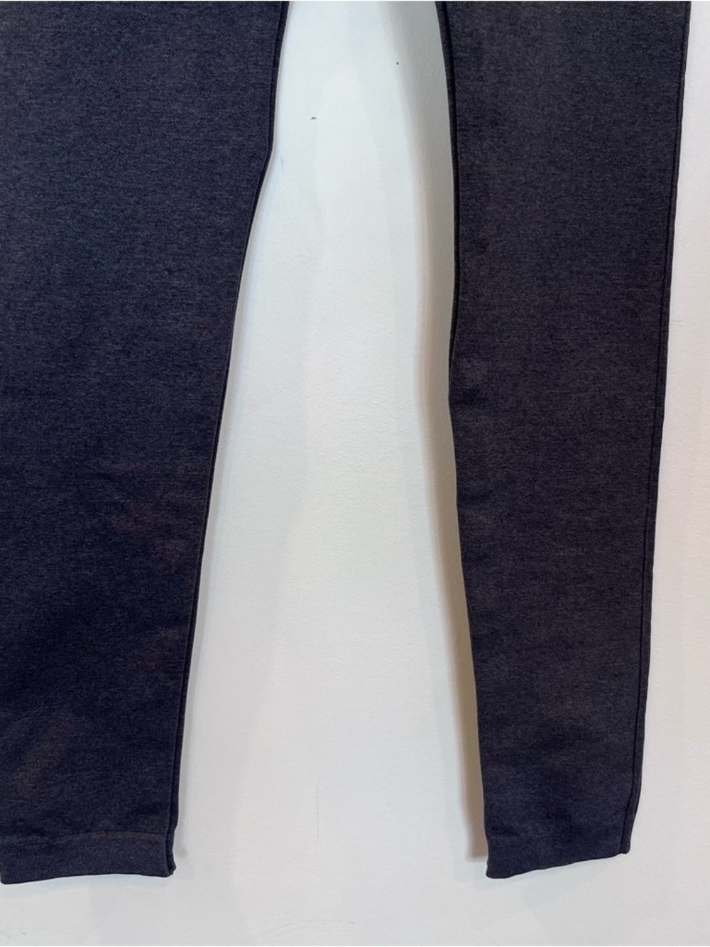 Spanx Look At Me Now Leggings Charcoal Gray Womens 1X Compression - Picture 3 of 5